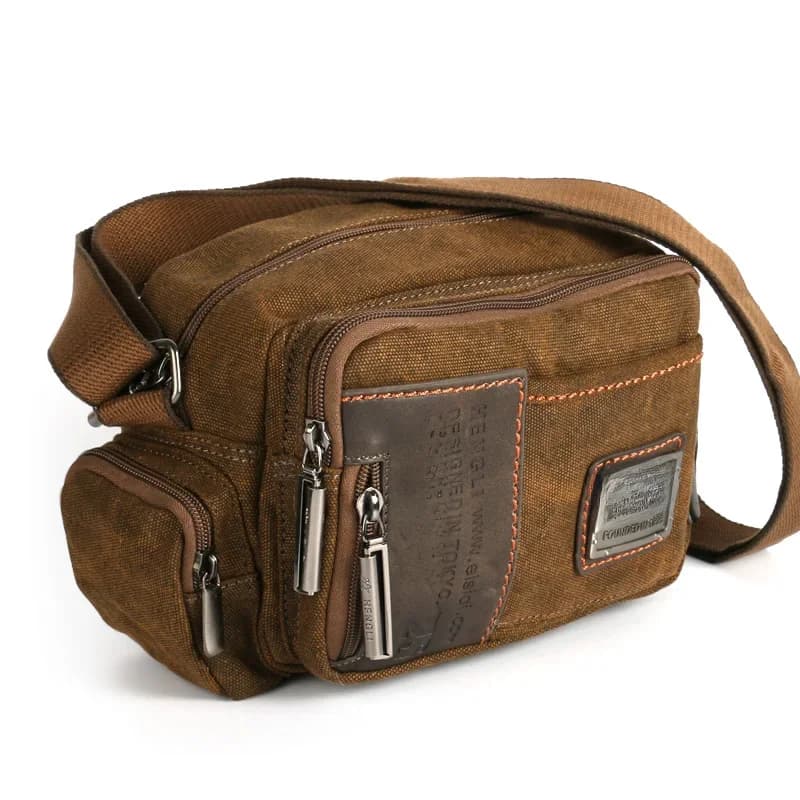 Ruil Multifunctionele Man Messenger Retro Canvas Schoudertassen 2020 Leisure Tooling Pakket Europese Amerikaanse Stijl