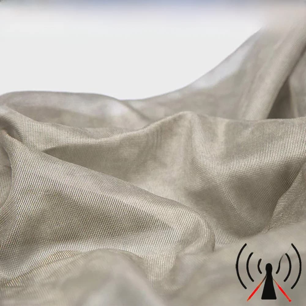 EMF Verminderen 100% Zilver Vezel Mesh Afscherming Signaal Stralingsbescherming Luifel Duurzame Gebreide Stof voor Klamboe
