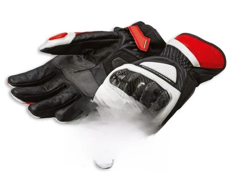 Moto Sport C2 Motorhandschoenen Voor Ducati Koeienhuid Koolstofvezel Motorhandschoenen Heren En Dames Racehandschoenen