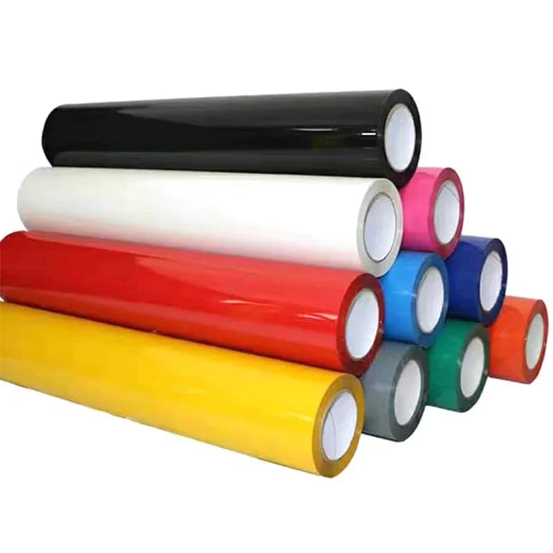 12 "x 5.5Yard/30 cm x 5 m Roll PVC Warmteoverdracht Vinyl Voor T-shirt Ijzer PU Warmteoverdracht Vinyl Op HTV Afdrukken
