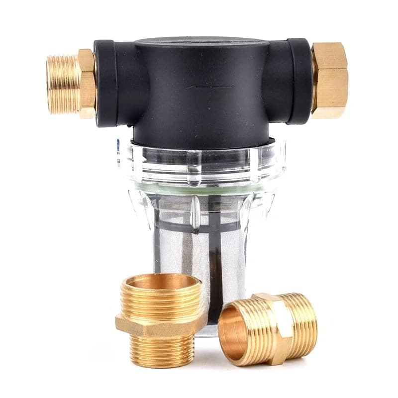 Tuin Waterleiding Filter 1/2 3/4 Inch Hogedrukreinigers Pomp Inlaat Filters Watering Irrigatie Messing Connector Aquarium Zeef