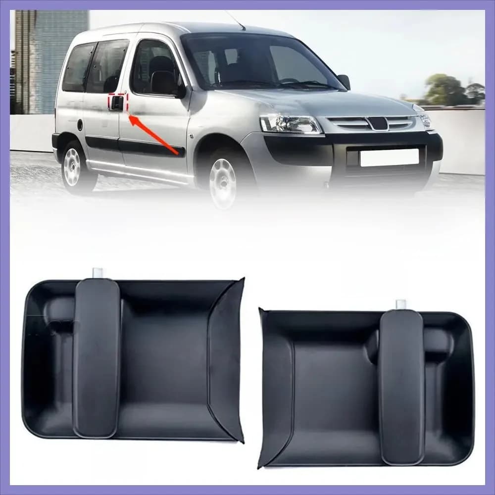 Links Of Rechts Buiten Schuifdeur Handvat Voor Peugeot Partner Citroen Berlingo 1996-2011 9101q7 9101p8 9634932180 9639225577