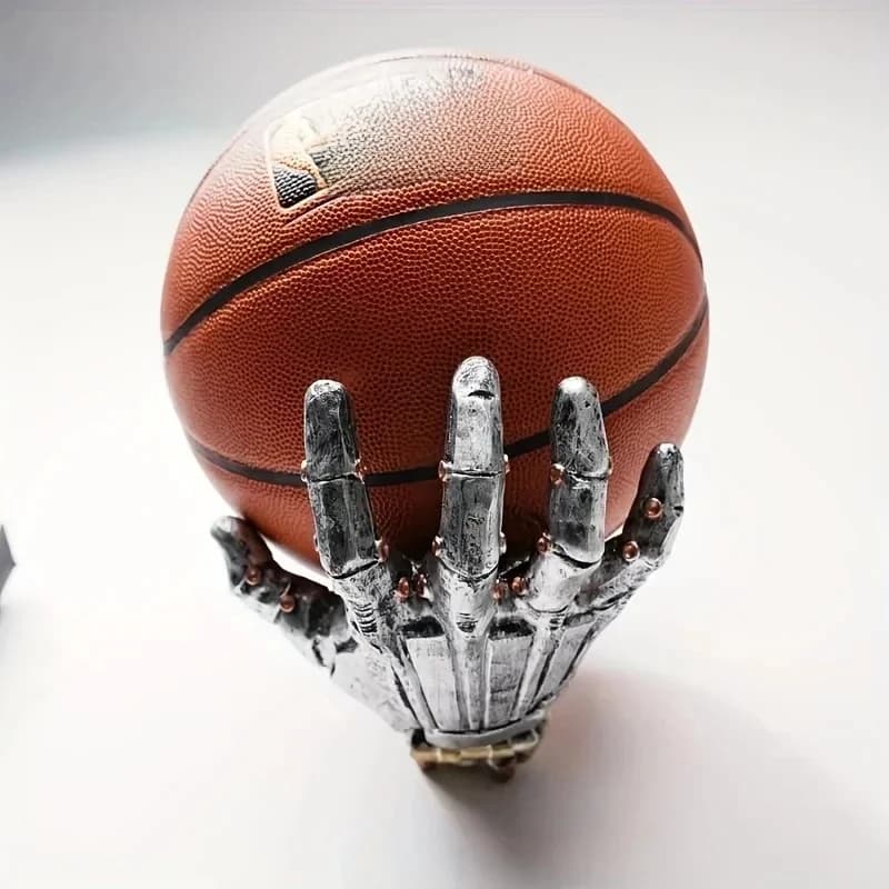 Creatieve Game Controller Wandmontage Basketbal Voetbal Robot Rack Cyberpunk Robotarm Hars Ambachtelijke Decoratie Opbergrek