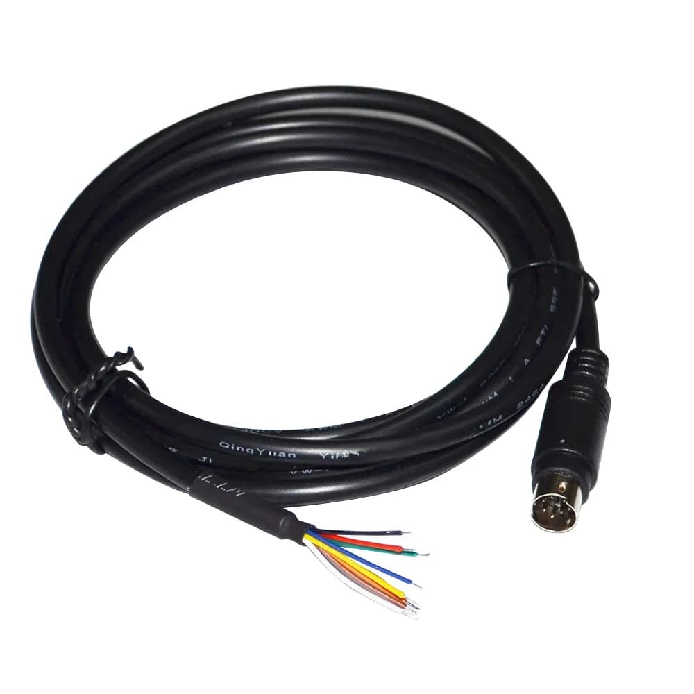 Breakout Kabel Yaesu CT-62 Kat Kabel MD8 8 Pin Mini Din Male Seriële Adapter Voor Yaesu Band Data Kat Lineaire tuner FT897 FT817