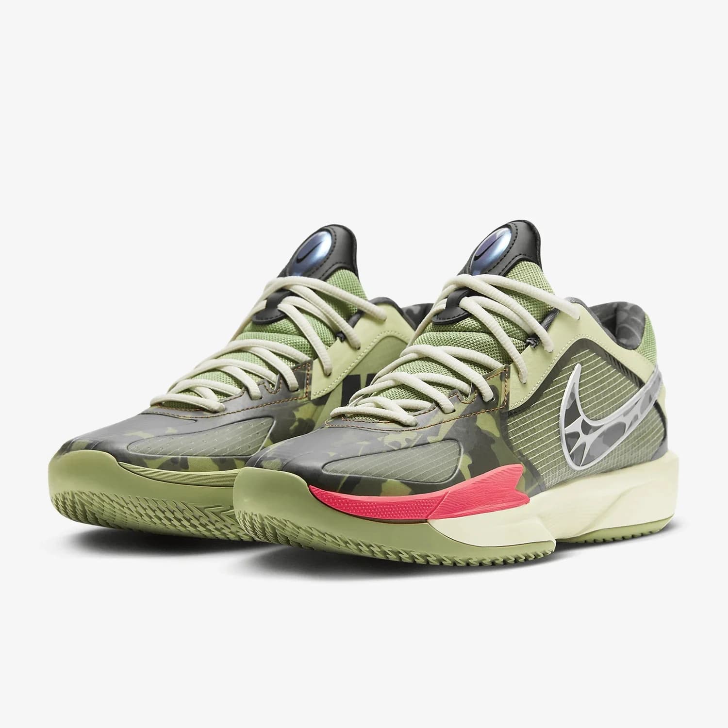 Nike officiële echte 2024 nieuwe herensport slijtvaste en schokabsorberende basketbalschoenen HM3702-391