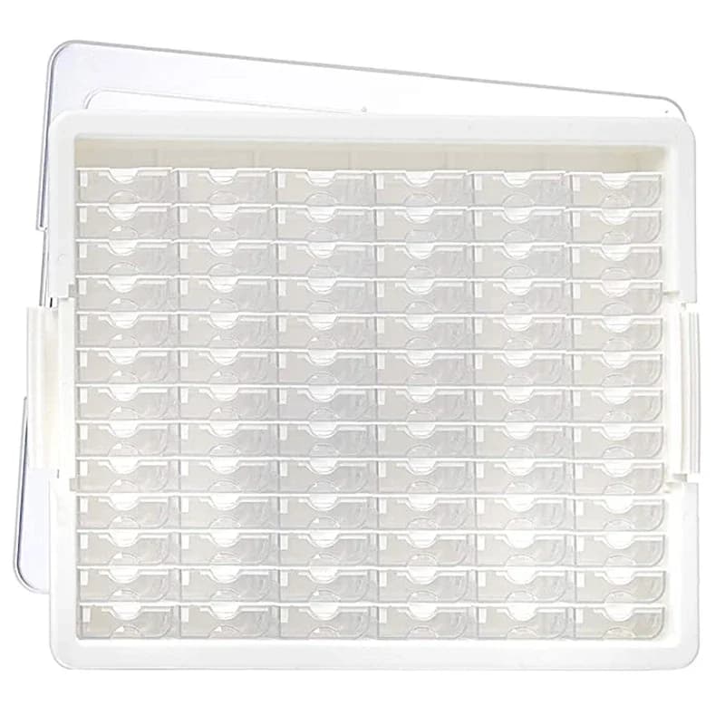 Nieuwe Stijl Kraal Opslag Oplossingen Tiny Container Organizer Met 78 Tiny Containers Deksel Voor Kralen En Diamant Schilderen