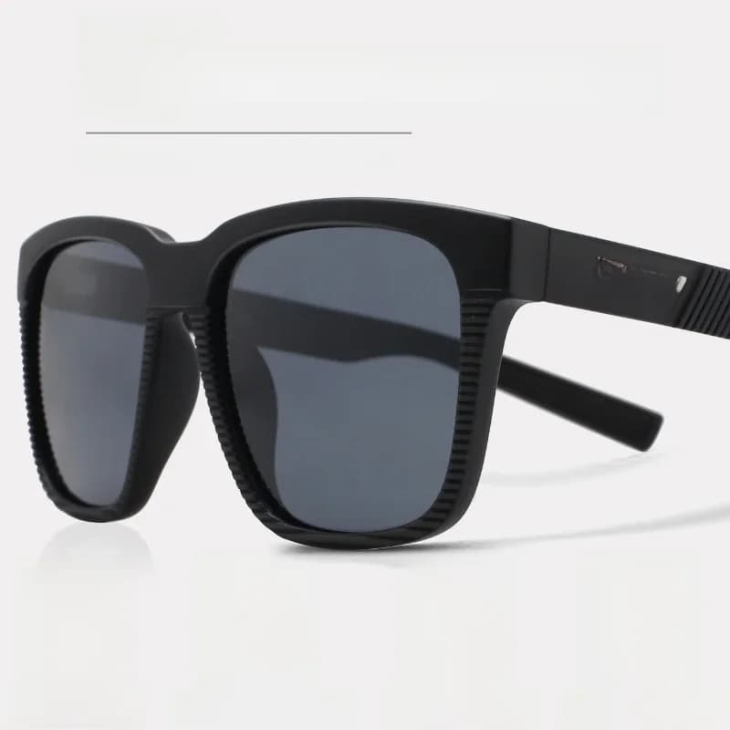 Juli Vierkante Oversized Gepolariseerde Zonnebril Voor Grote Hoofden Mannen Retro Vintage Zonnebril Uv-bescherming Vissen Eyewear MJ8023