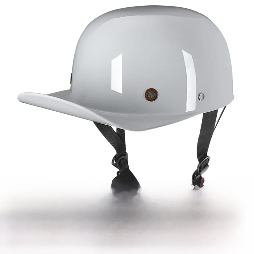 Japan Korea Vintage Chopper Hoge Kwaliteit Mannen Vrouwen Half Open Gezicht Baseball Cap Motorhelm Retro Scooter Rijden Jet Casco