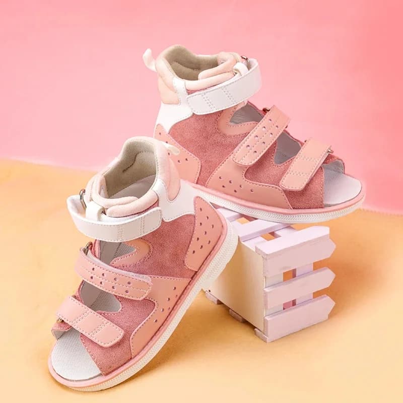 Princepard Zomer Orthopedische Schoenen voor Peuter Jongens Meisjes Hoge Rug Corrigerende Steunzool, Antislipzool en Thomas Heel