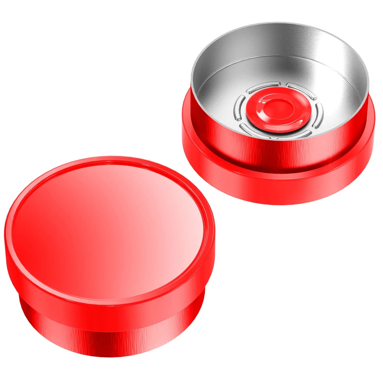 100 stuks geen flip-off dop medische injectieflacon dop aluminium dop medische flesdop OD 20mm diameter volledig aluminium dop glazen dop