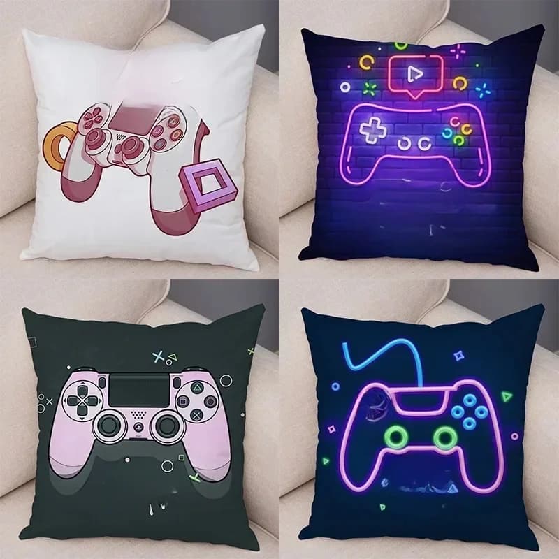 Game Room Decoration Player Dazzle Handle Series Kussensloop Home Jongensslaapkamer Kussenhoes Meerdere maten beschikbaar