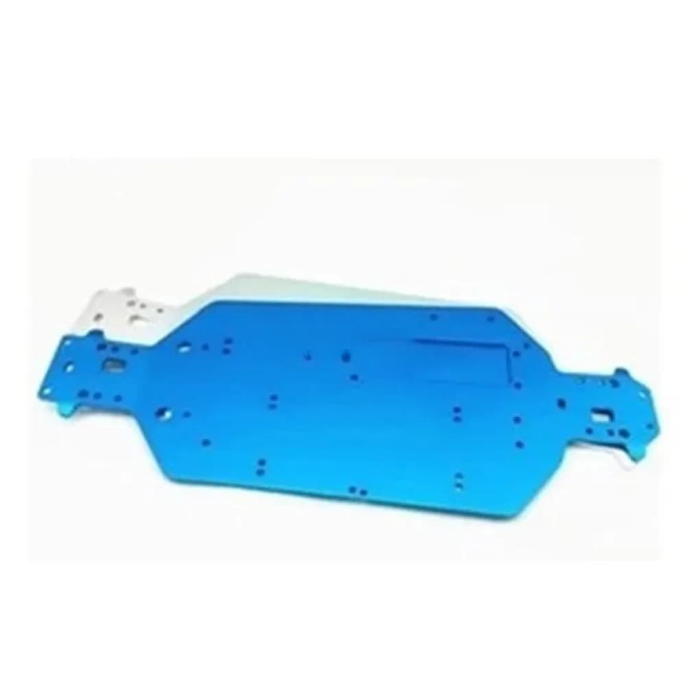 Hsp 04001 Opgewaardeerd 6061 Metalen Aluminium Chassis Upgrade Voor 1/10 Rc Buggy Xstr Monster Truck Brontosaurus 94111 Redcat Vulkaan Epx