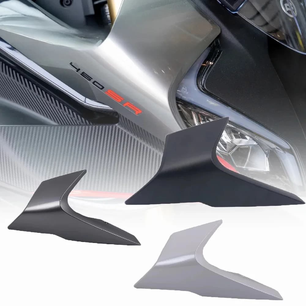 Nieuw Voor CFMOTO 450SR 450SRS 450SS Koplamp Links en Rechts Guard CF400-6-9 Shell Guard Plaat Plastic Fairway Accessoires