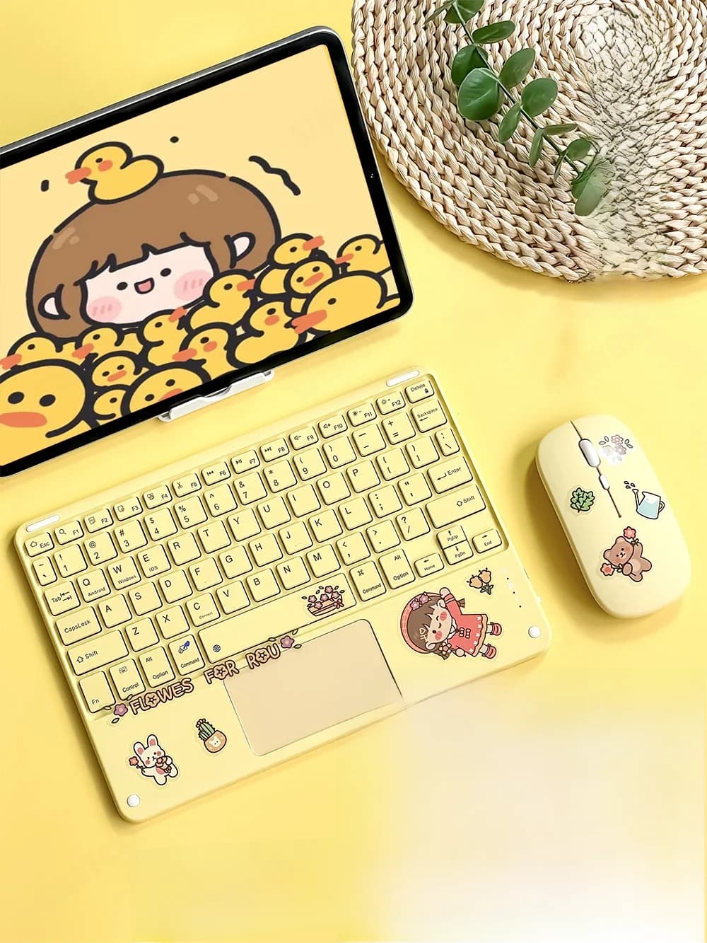 Tablet Android Ios Windows Voor Ipad Toetsenbord Muis Draadloze Bluetooth Teclado Pro Air Voor Xiaomi Samsung Huawei 9 10 11 inch
