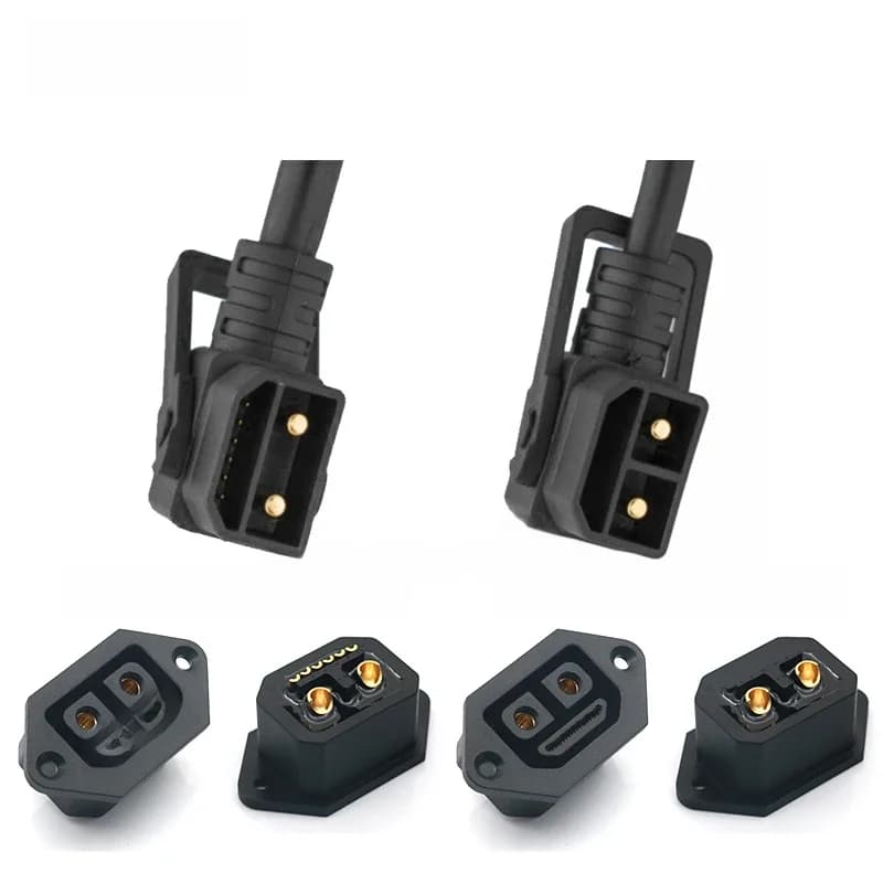 2 + 6 2 + 0 Scooter Socket Elektrische Fiets Poort Opladen 49Cm Kabel Scooter E-BIKE Batterij Connector IP67 30-50A Plug Batterijen