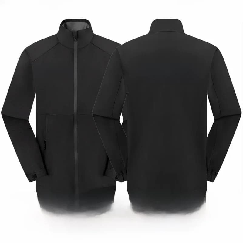 Antistatisch jack met opstaande kraag Aangepast bedrijfslogo Outdoor Sweatshirt Borduurteam Persoonlijk ontwerp Waterdichte jas Bedrukking