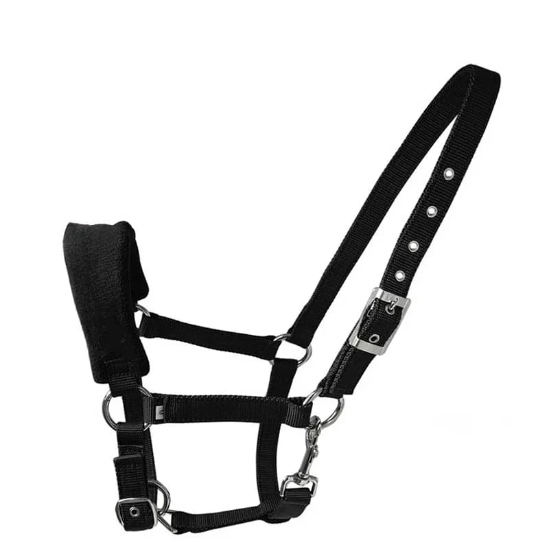 Nieuwe Paardensport Halter Anti-slijtage Verstelbare Paard Halter Hoofdstel Hoofd Kraag Riem Paard Kooi Cover Paardensportuitrusting