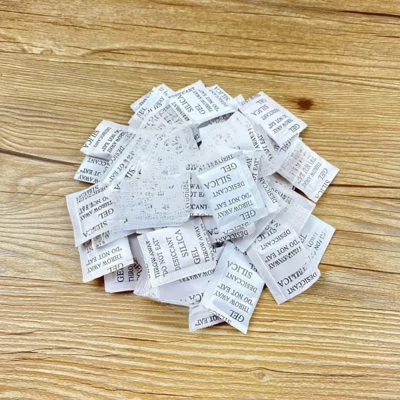 50-500 Packs Niet-giftige Silicagel Droogmiddel Vochtige Vocht Ontvochtiger Voor Keuken Kamer Living Absorber Zak Kleding voedsel Opslag