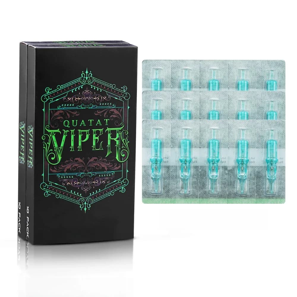20PCS Make-Up Tattoo Cartridge Naalden Wegwerp Steriele Ronde Liner Naalden 0.25MM 0.3MM 0.35MM Voor Tattoo roterende Pen Levert
