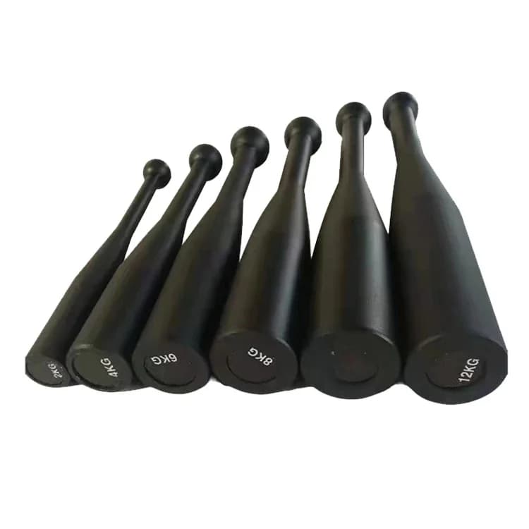 Groothandel stalen uitgebreide fysieke training hamerbel voor Gym fitness stick bell aanpasbare Logo clubbel