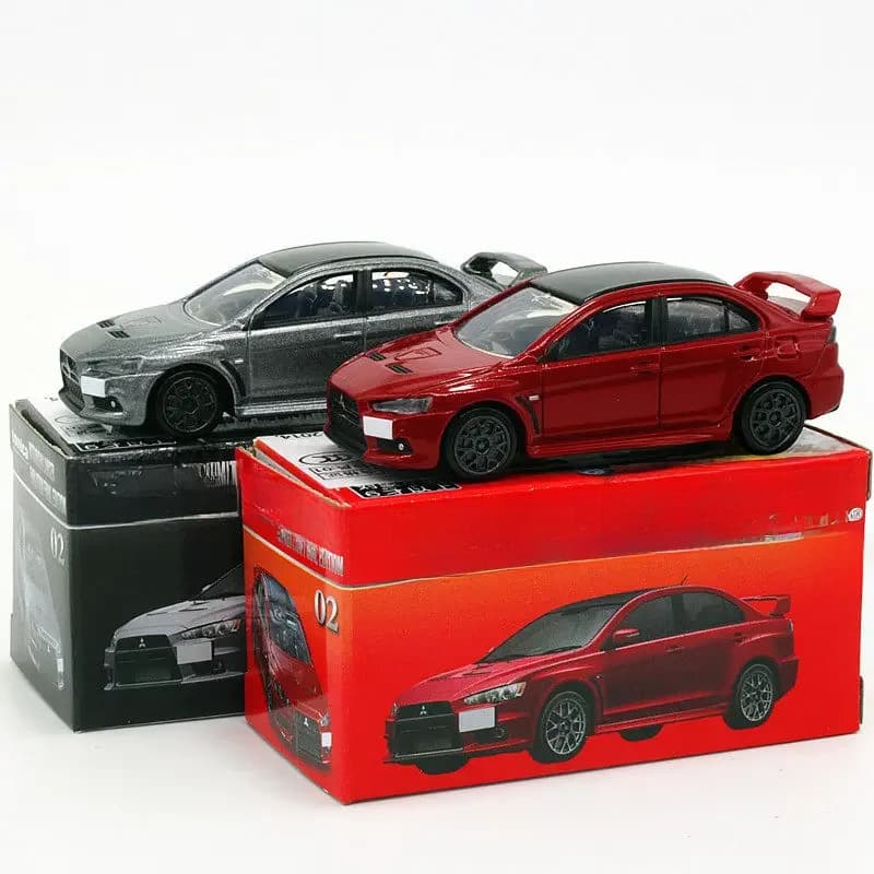 Tomie Mitsubishis Jdm Lancer Evo X Legering Auto Diecasts & Speelgoedvoertuigen Auto Model Miniatuur Schaal Model Auto Voor Kinderen
