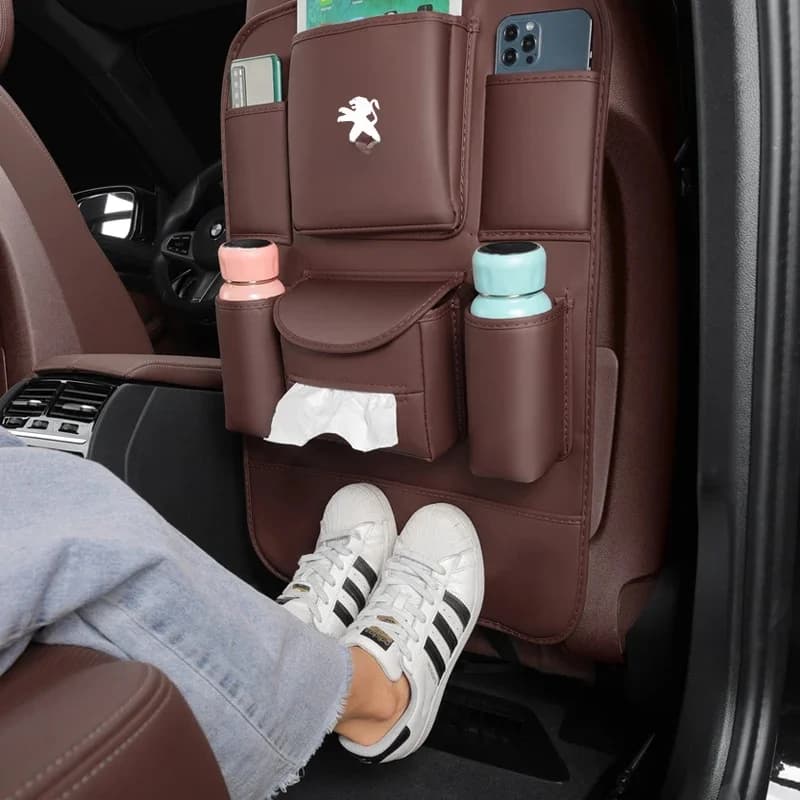Autostoel Terug Opbergruimte Achter Anti-slijtage Rugleuning Anti-kick Pad Peugeot 206 208 301 308 408 508 607 2008 3008 4008 5008 RCZ Rifter