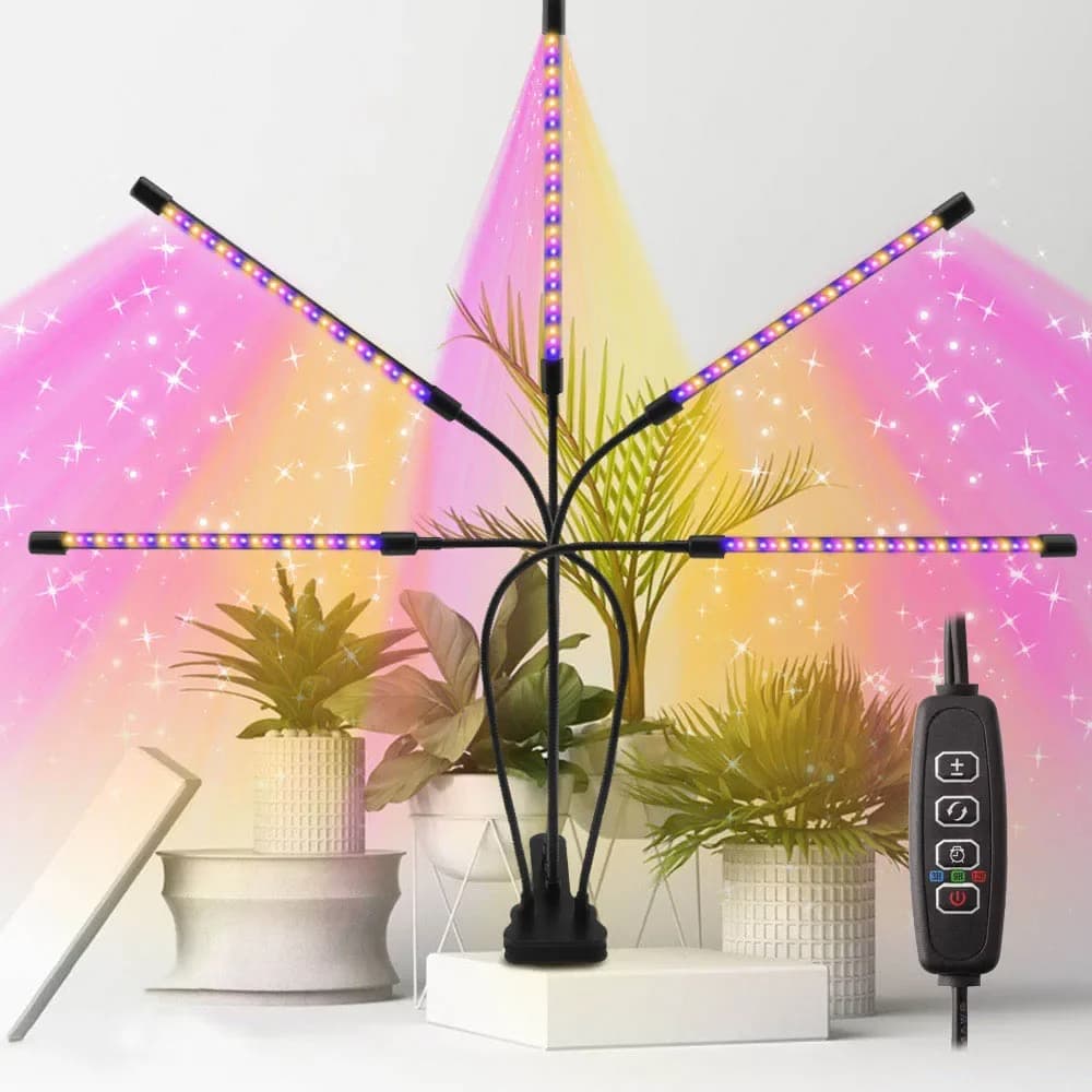 30-150 LED USB Grow Light Phytolamp voor planten met controle Volledig spectrum Fitolamp Lights Home Flower Seedling Clip Phyto Lamp