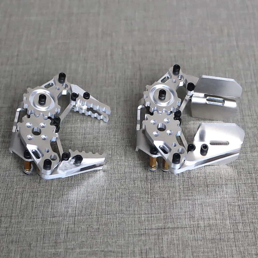 Grijper Manipulator Klauw Klem Robotarm Voor Arduino Diy Kit Dubbelzijdig Robot Met Mg996 Mechanische Grijper Metalen Beugel