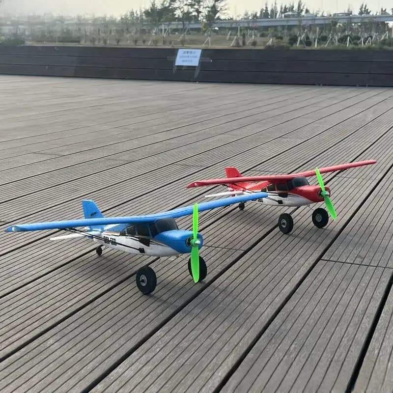Epp Foam Rc Vliegtuigmodellen Speelgoed 500Mm Spanwijdte Qidi560 Nieuwe Start M7 Off-Road Vliegtuig J3 Geschenk Op Afstand Vliegtuig Rtf-Modus 1 Mode2