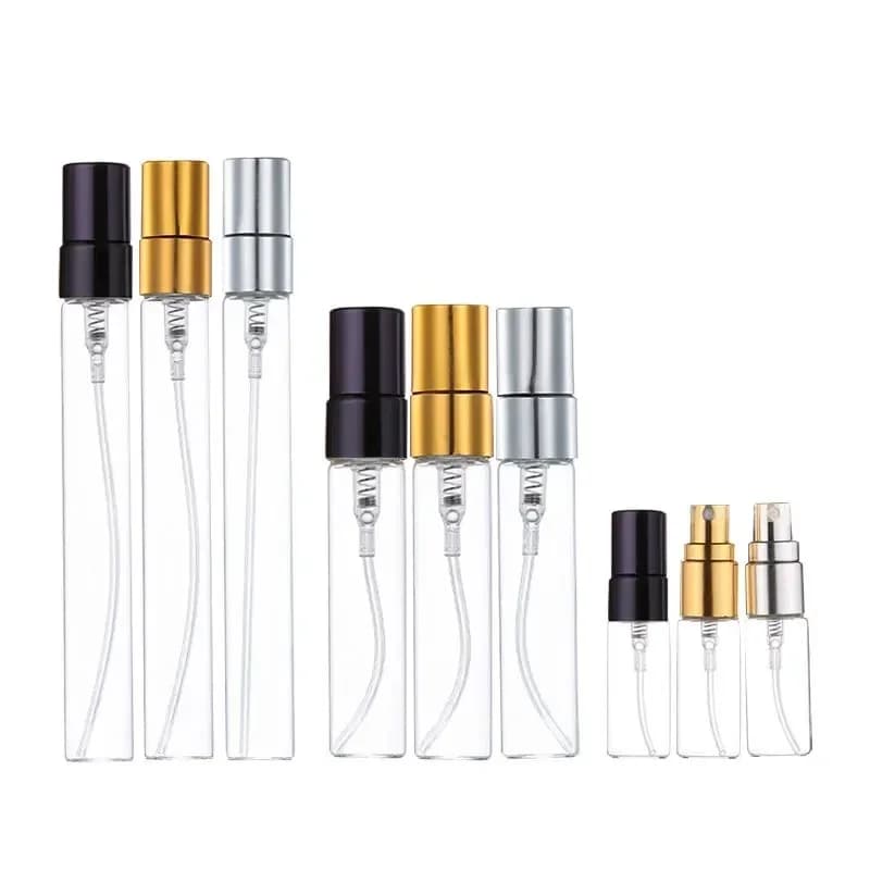 2/3/5/10 ml Parfumflesjes Lege Mini Spray Verstuiver Container Draagbare Glazen Cosmetische containers voor Reizen Monster Hervulbare
