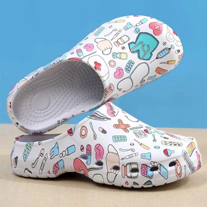 Antislip Verpleegkundige Klompen Ziekenhuis Arts Chirurgische Slippers Vrouwen EVA Medische Schoenen Tandheelkundige Verpleging Klompen SPA