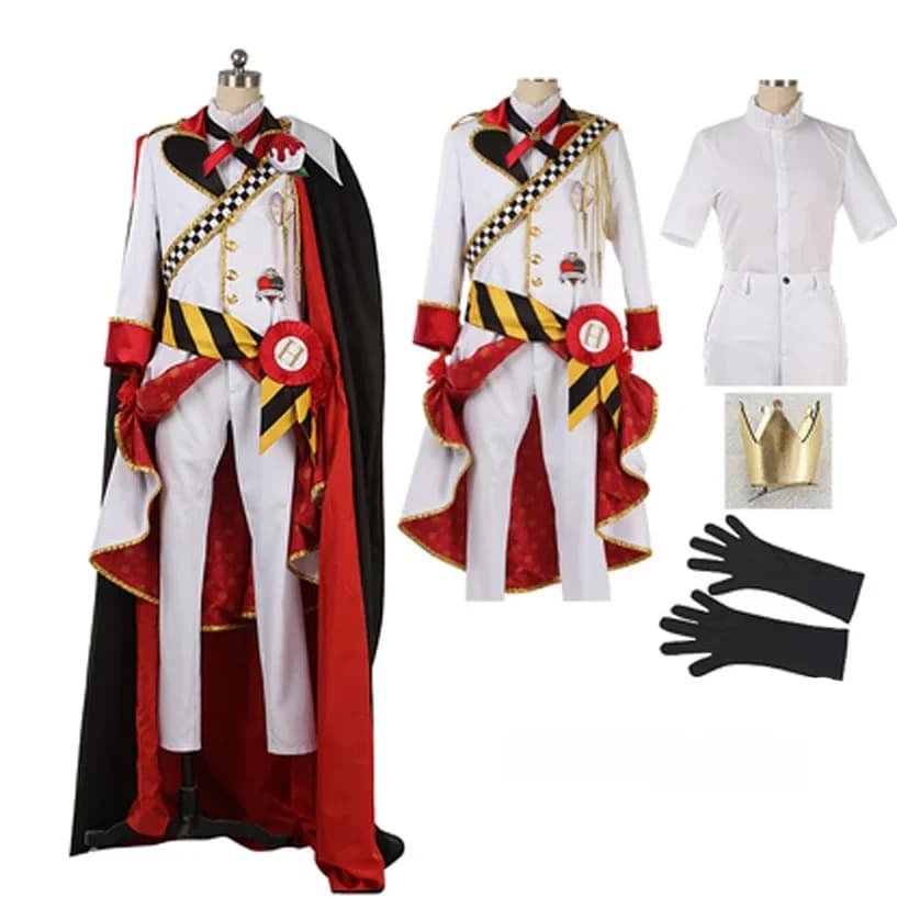 Volwassen Wonderland Riddle Rosehearts Cosplay Kostuum Cater Ace Deuce Halloween Carnaval Kostuums