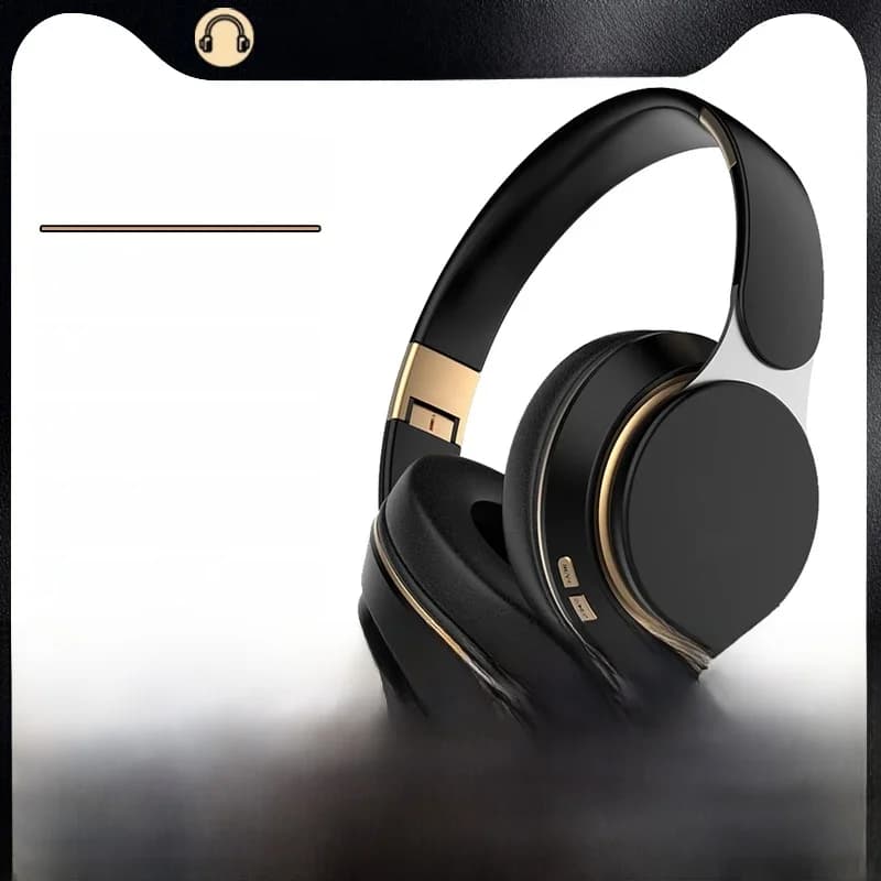 07S Draadloze Hoofdtelefoon Opvouwbare Verstelbare Stereo Gaming Oortelefoon Bluetooth + Tf Play + 3.5Mm Aux 3 Modi Hifi Heavy Bass Headsets