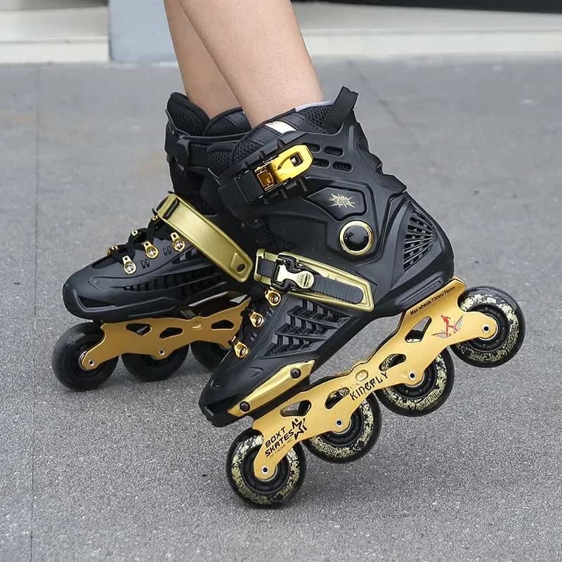 Inline rolschaatsen voor volwassenen Plat figuur 12-keuze schaatsschoenen Sneaker Outdoor Beginner Geavanceerde aluminium vrachtwagens PU-wielen Cool