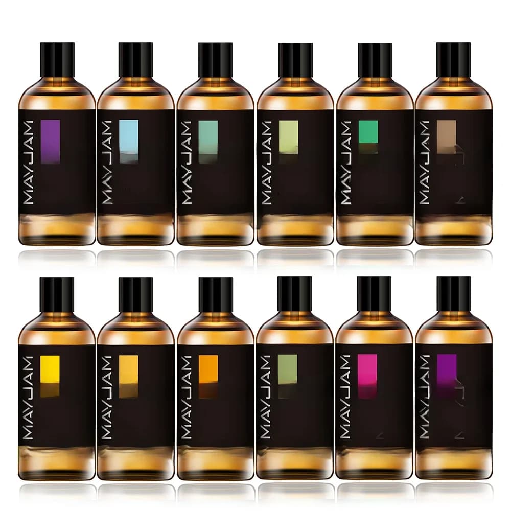 100ml Essentiële Oliën Voor Luchtbevochtiger Aromatische Diffuser Lavendel Eucalyptus Rose Gember Citroengras Geurolie Maken Kaarsen