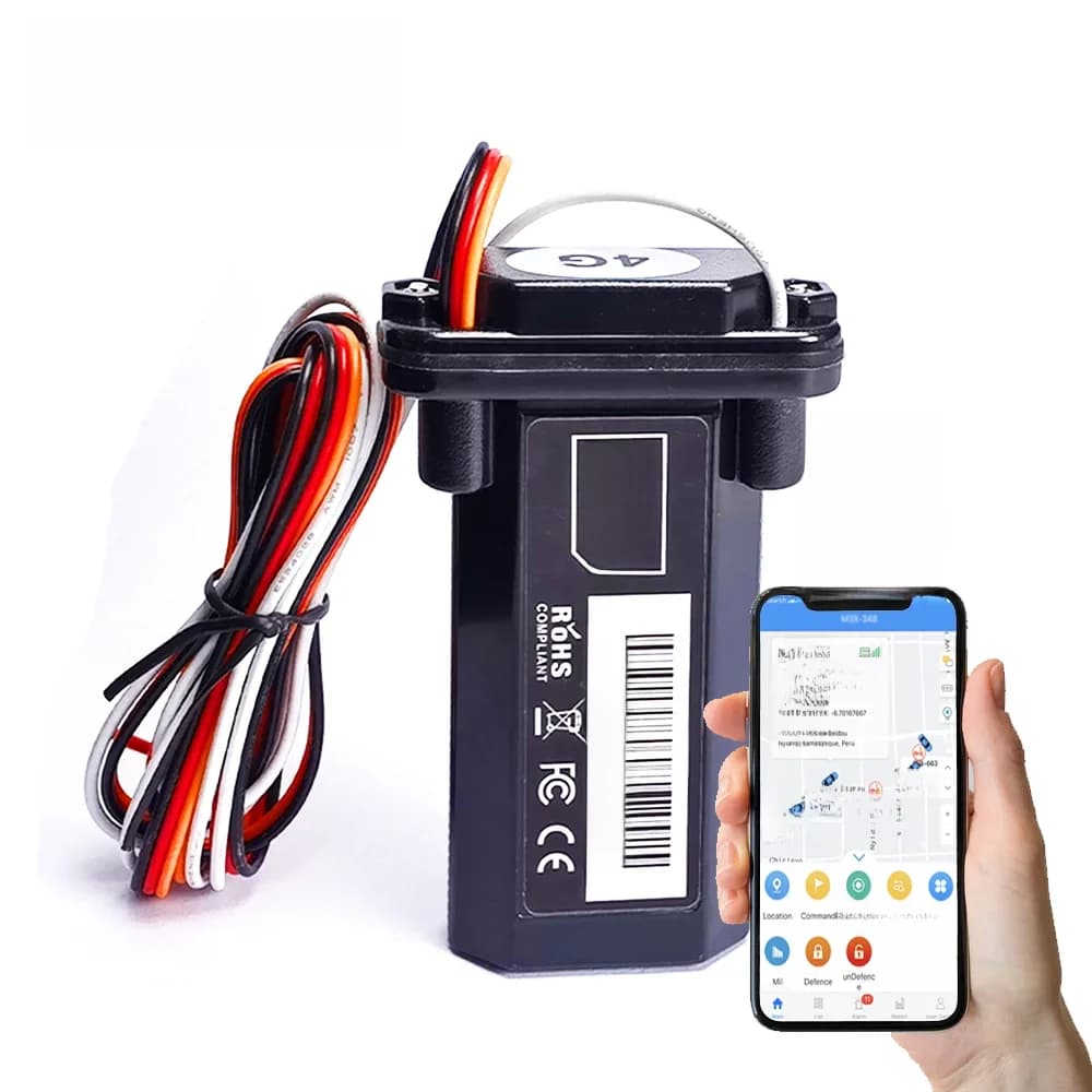 ST-901 Waterdichte GPS Tracker - 4G GPS Auto Motor Tracker Positionering Nauwkeurig tot op Huisnummer - Geen Opladen - Gratis Levenslange A
