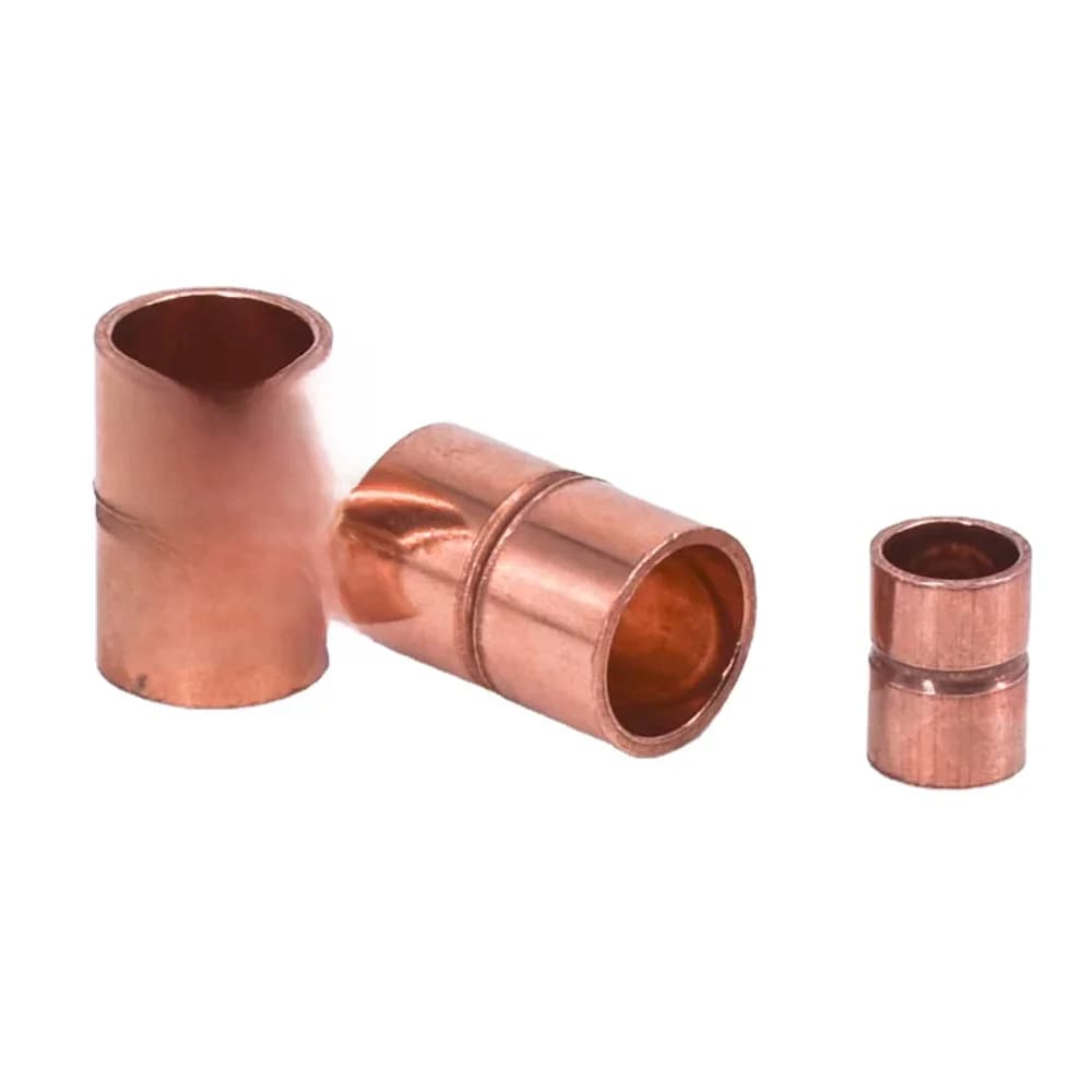 6.35-159mm 1/4 "3/8" 1/2 "5/8" 3/4 "1" -6.25 "ID Koperen Eindtoevoer Soldeer Rechte Koppeling Pijp Connector Airconditioner