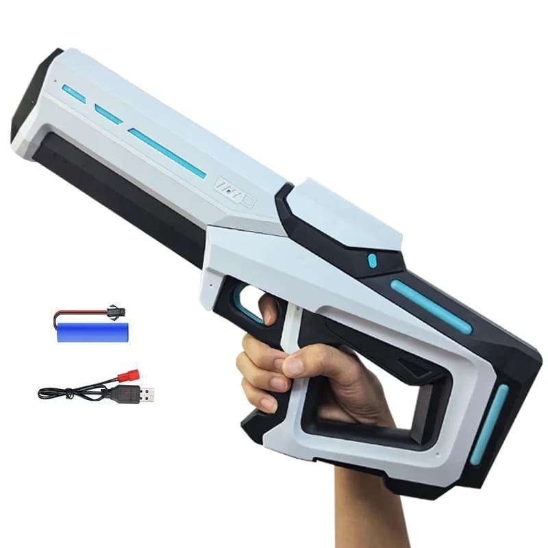 43Cm Elektrische Waterpistolen Voor Volwassenen Krachtige Squirt Automatische Water Zuig Water Blasters Zomer Outdoor Strand Speelgoed Voor Kid gift