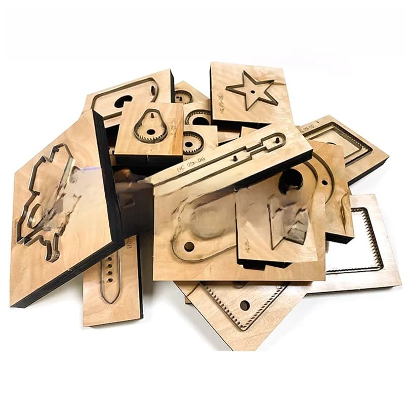 Custom Sterven Cutter Mes Schimmel Acryl Mallen Houten Mallen Laser Carving Messen Hand Punch Gereedschap Lederen Papier C-J