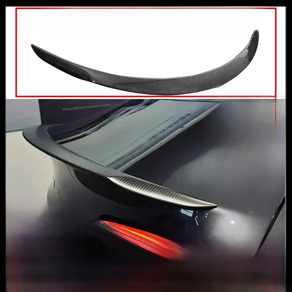 Spoiler Model 3 Highland 2025 100% Real Carbon Fiber ABS Voor Tesla Model Y Juniper 2021-2026 Accessoire Auto exterieur Vleugels Onderdelen