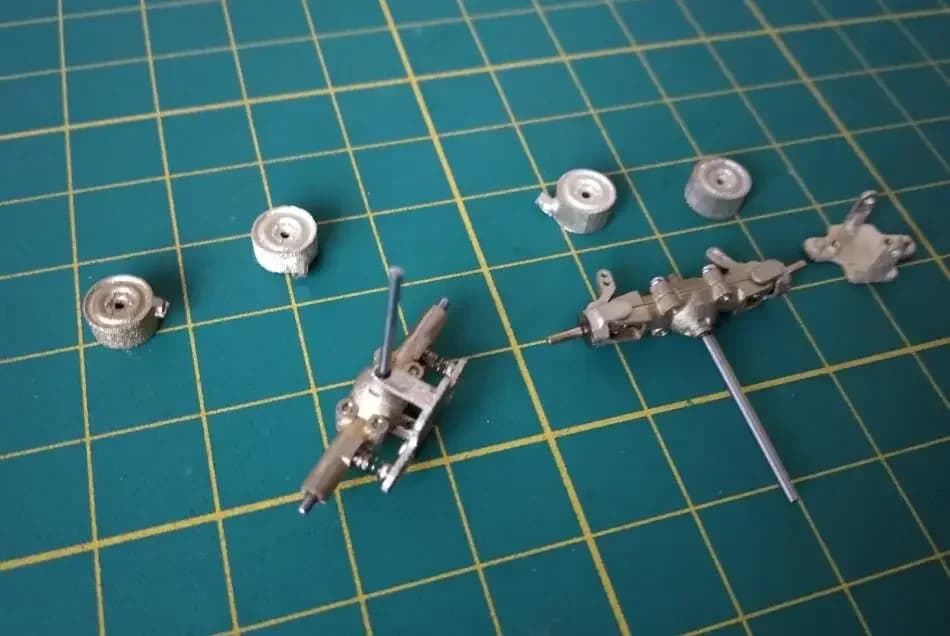 1/87 1/72 Mini-As, Paraplu-Tand