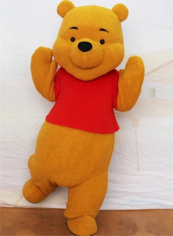 2027 Hoge kwaliteit Winnie Bear mascottekostuum Cosplay karakter reclame kostuum themafeest dier