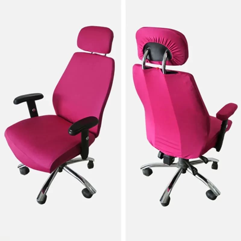 3 stks/partij Gaming Stoelhoezen Stretch Spandex Computer Draaistoel Stoelhoezen Armsteun Bureaustoelhoezen