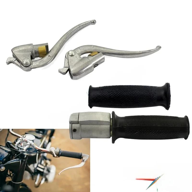 Voor Mw/M1/M1M/M1S/M72/R12/R75/R51/R61/R66/R71 K750 Ural Zijspan Replika Stuur Throttle Grips Rem Koppelingshendel Control Kit