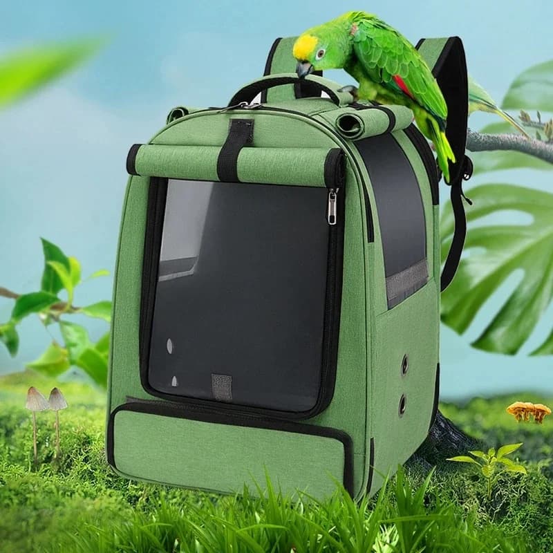 Papegaai Rugzak Pak Draagkooi, Kat Outdoor Reizen Ademende Drager Vogel Kanarie Waterdichte Transporttas Vogels Supp