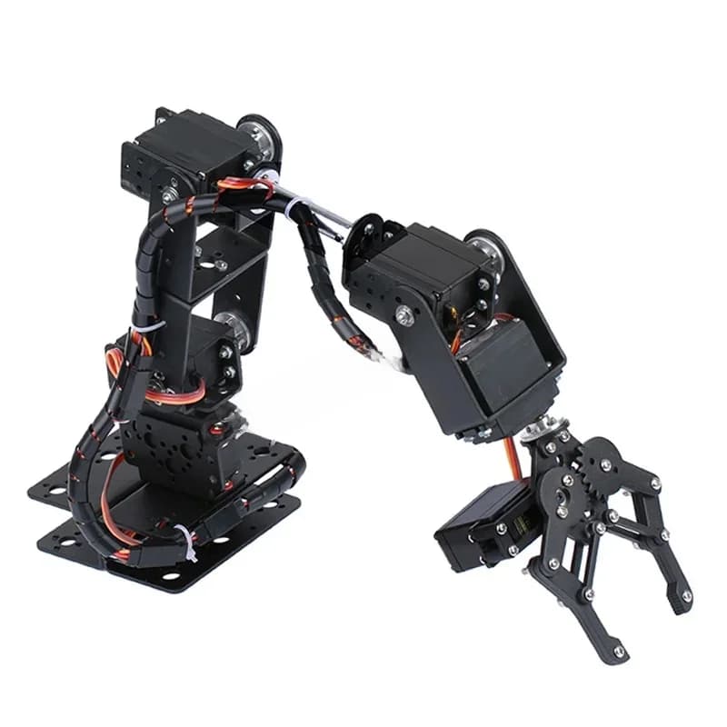 6DOF Aluminium Robot Arm Manipulator Mechanische Klem Klauw basic kit MG996R DS3115 Servo Beugel Arduino Robotic Onderwijs