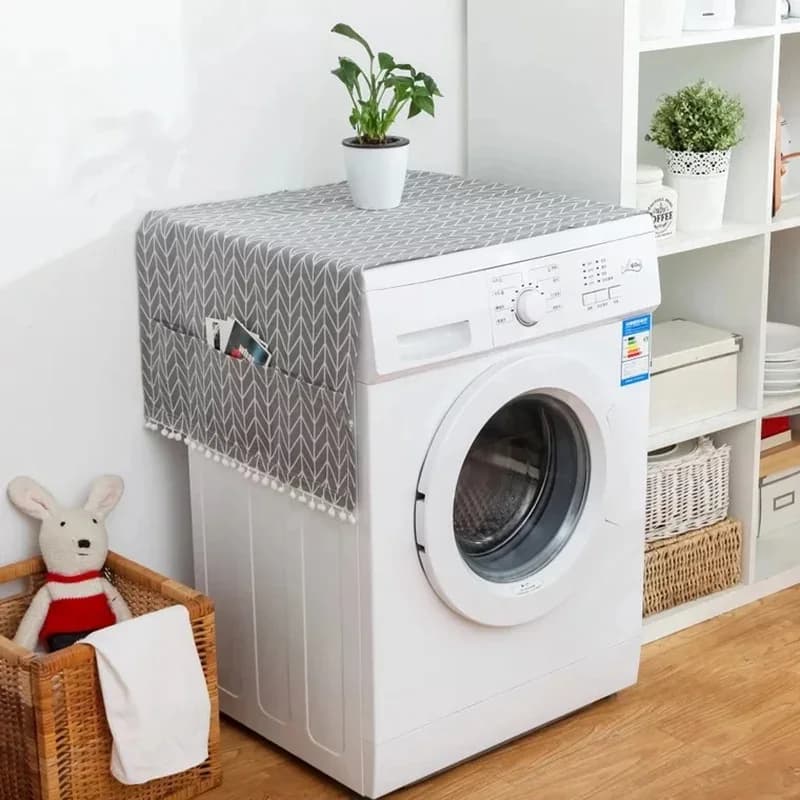 Waterdichte Wasmachine Stofkap Oven Magnetron Koelkast Koelkast Top Protector Mat Koffie Afvoer Pad Tafel Placemat