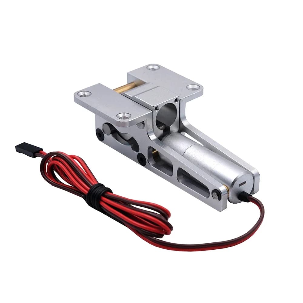 JP Hobby Volledig Metalen ER-120 Alloy CNC Elektrisch Intrekbaar Landingsgestel voor 7-8KG 90-120mm Grote Jets RC Vliegtuigmodel