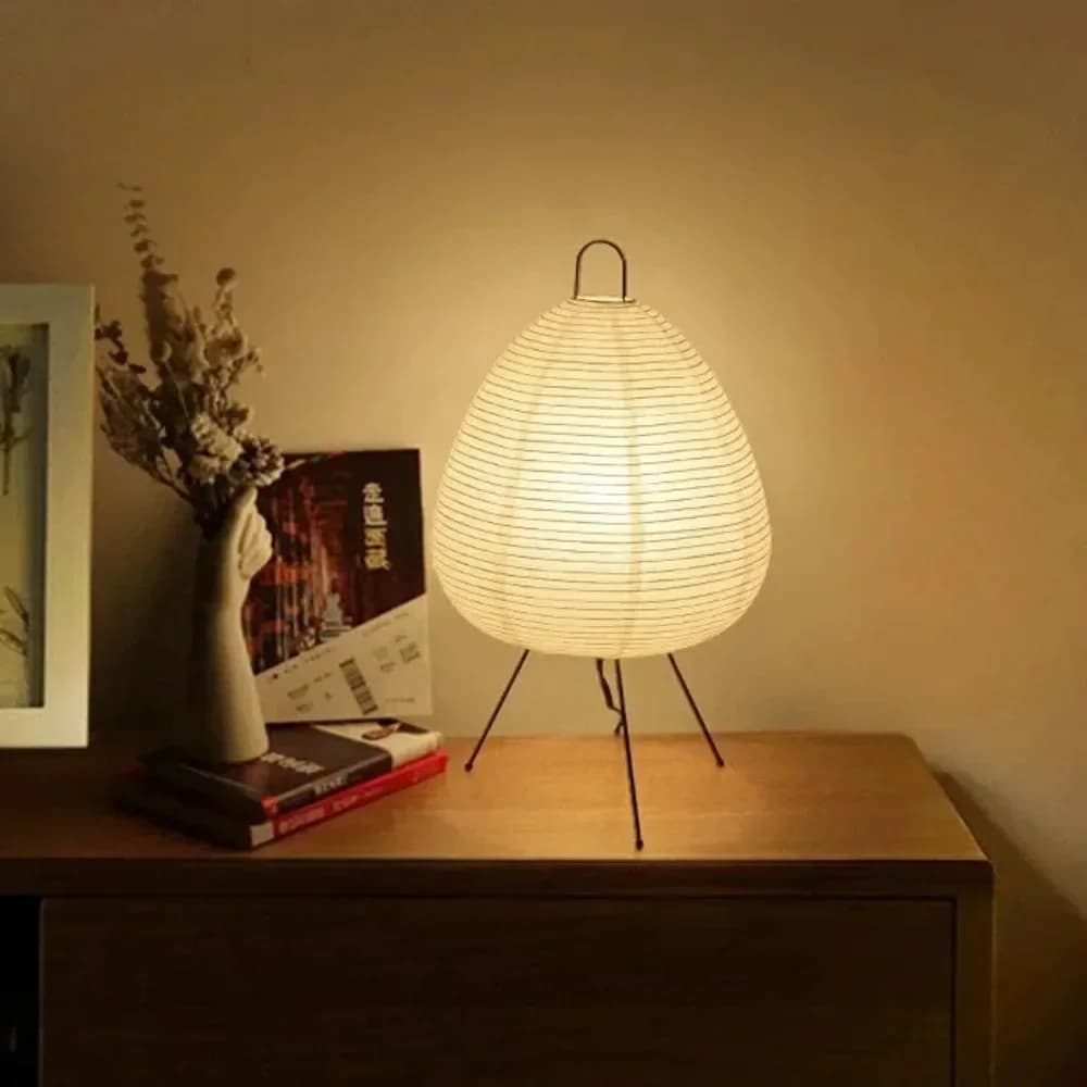Japanse Noguchi Yong Lantaarn Lamp Statief Tafellamp Rijstpapier Bureaulamp Woonkamer Slaapkamer Decor Sfeer Bedlampjes