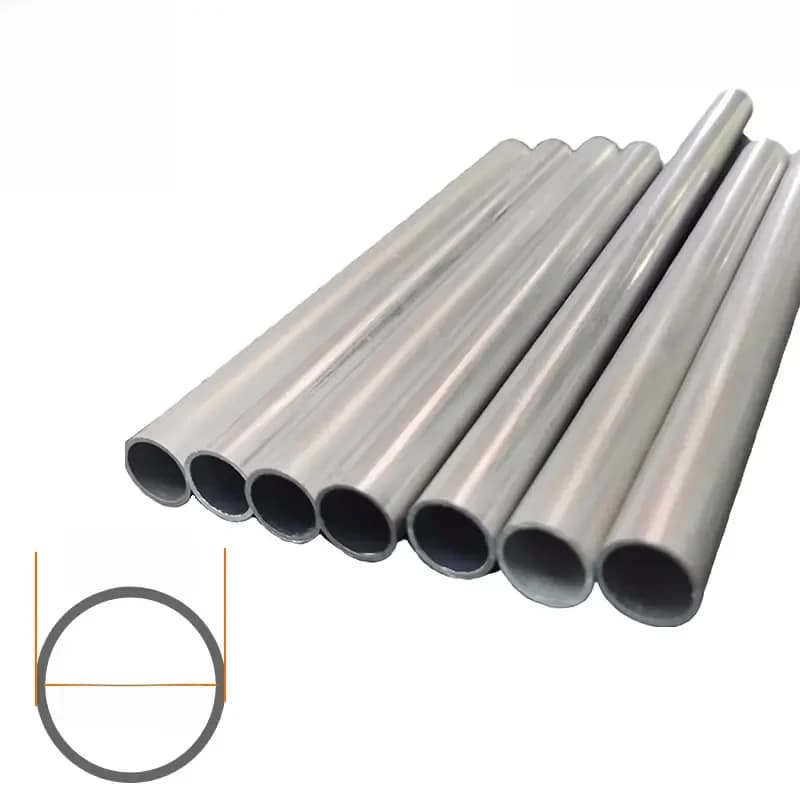 Buitendiameter 24 mm 6061 aluminium ronde buis OD24 mm binnen 8 mm tot 22 mm harde rechte aluminium buis dunne dikke wand